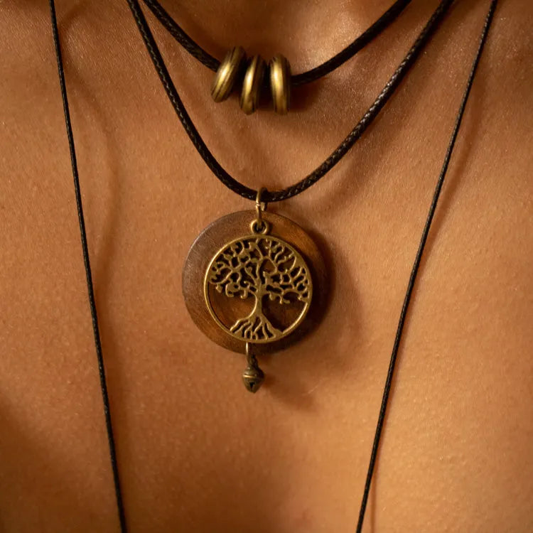 Pendentif amulette arbre de vie