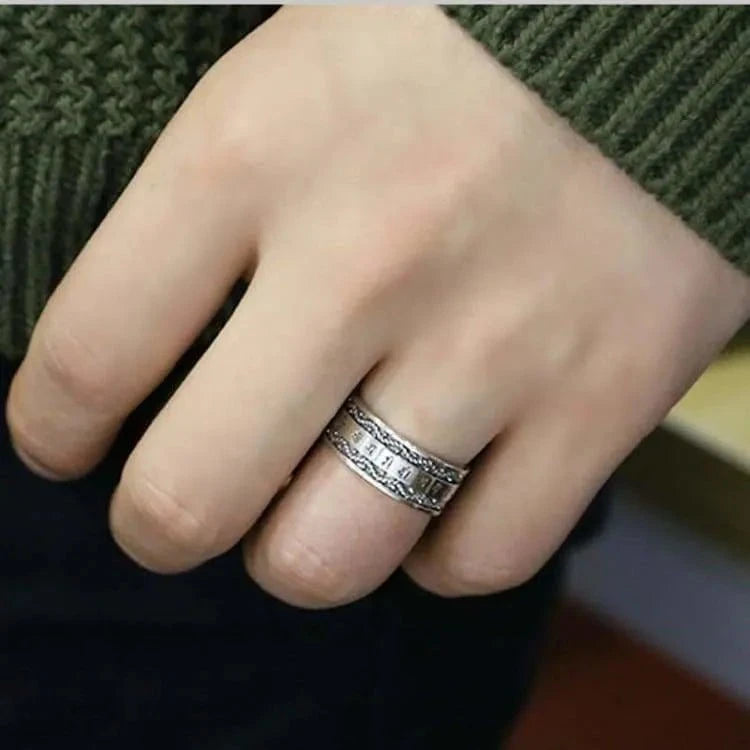 Bague de protection mantra tibétain