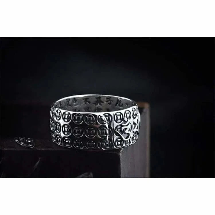 Bague grenat rouge argent 925