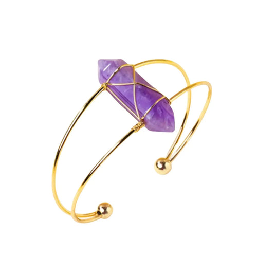 Bague améthyste au design élégant