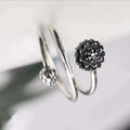 Bague fleur de lotus ajustable