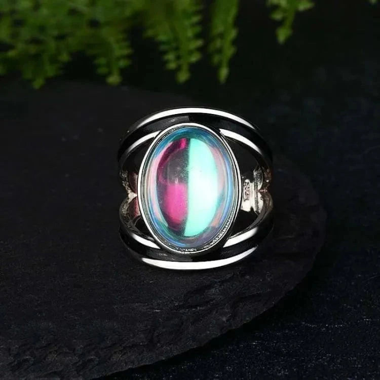 Bague pierre de lune en argent 925