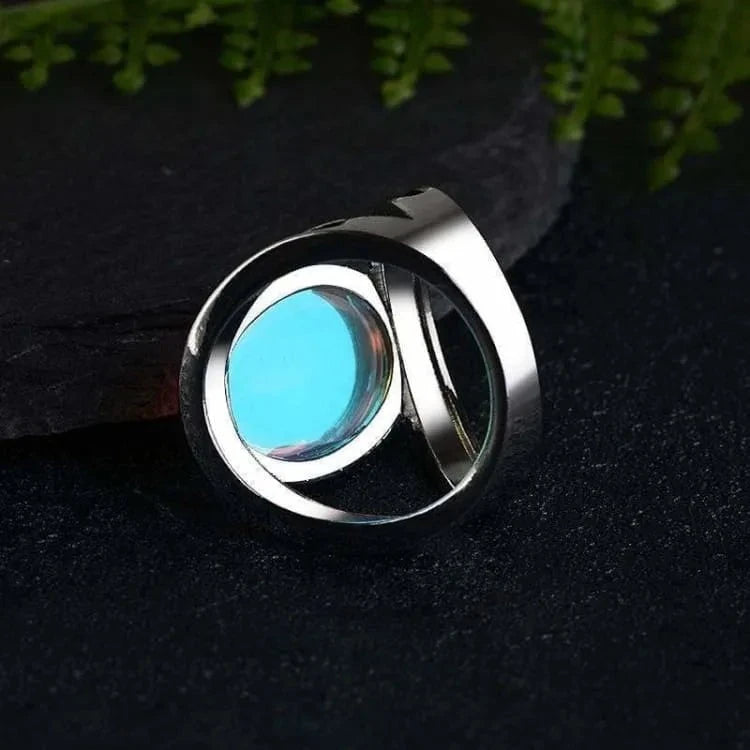 Bague pierre de lune en argent 925