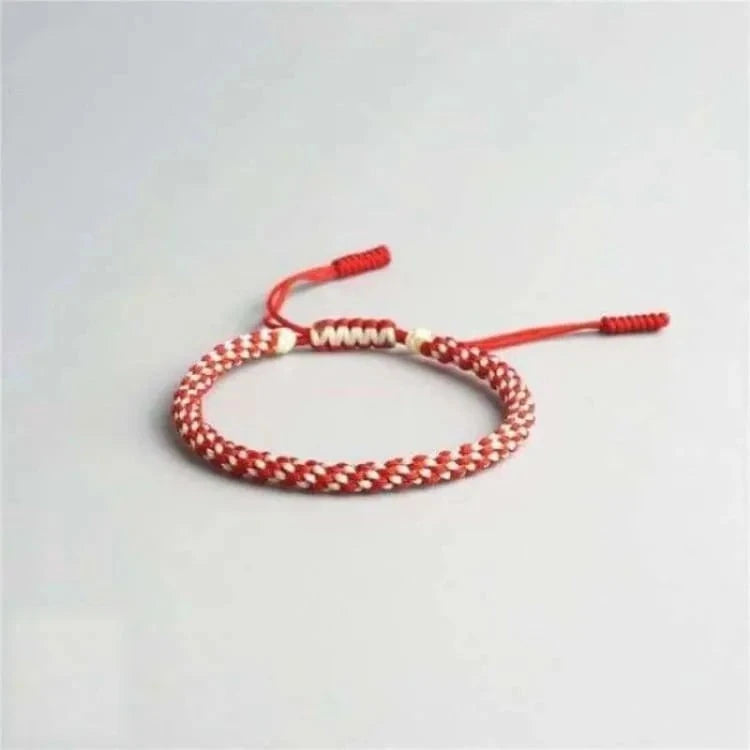 Bracelet bouddhiste gravé six paramitas