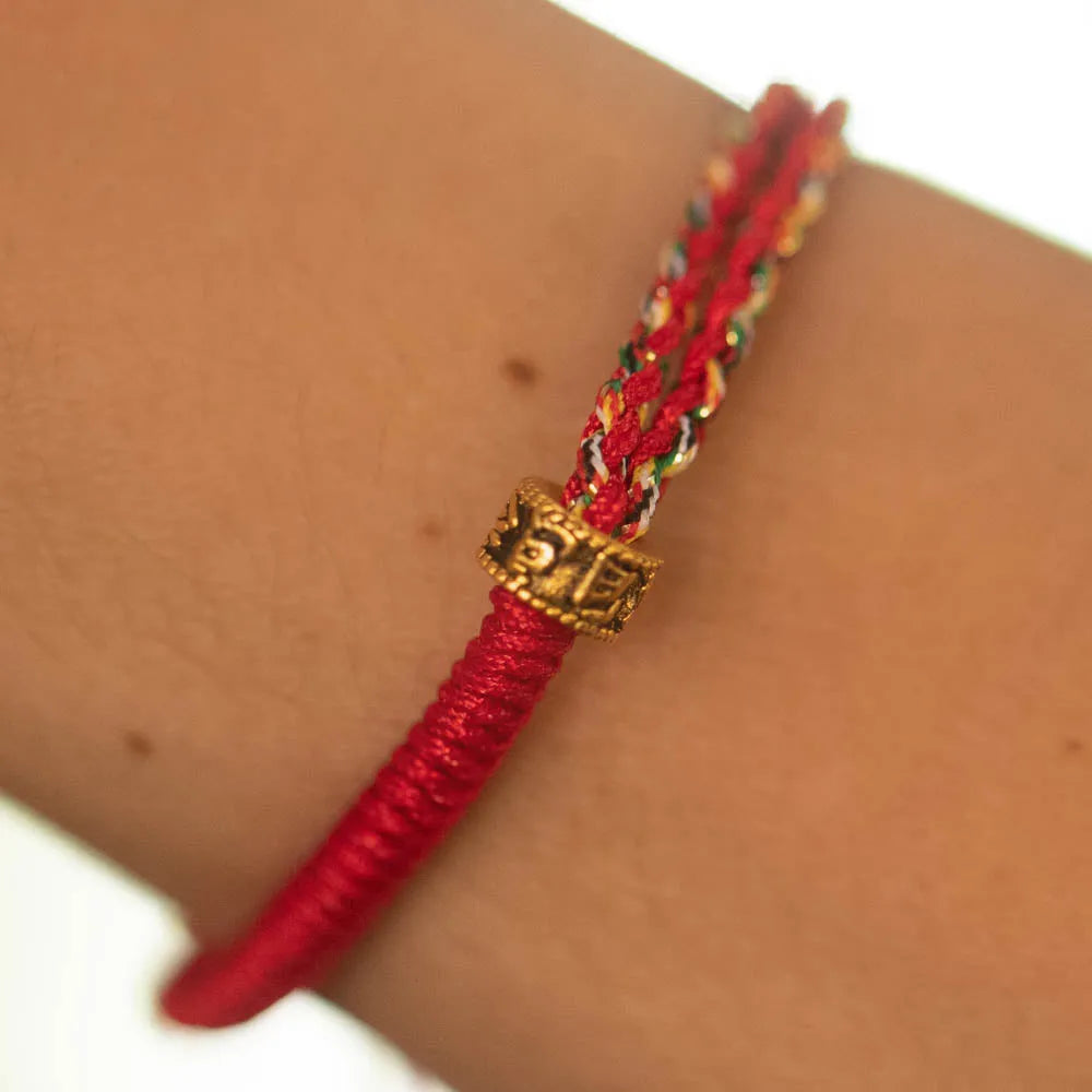 Bracelet turquoise multicolore tibétain