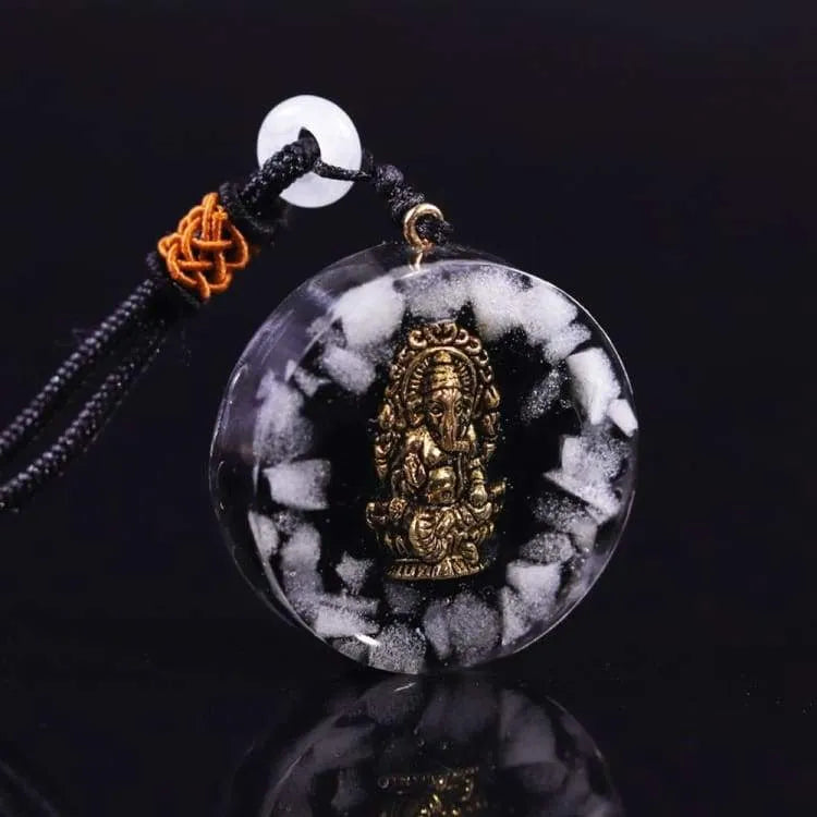 Orgonite pendentif Ganesh