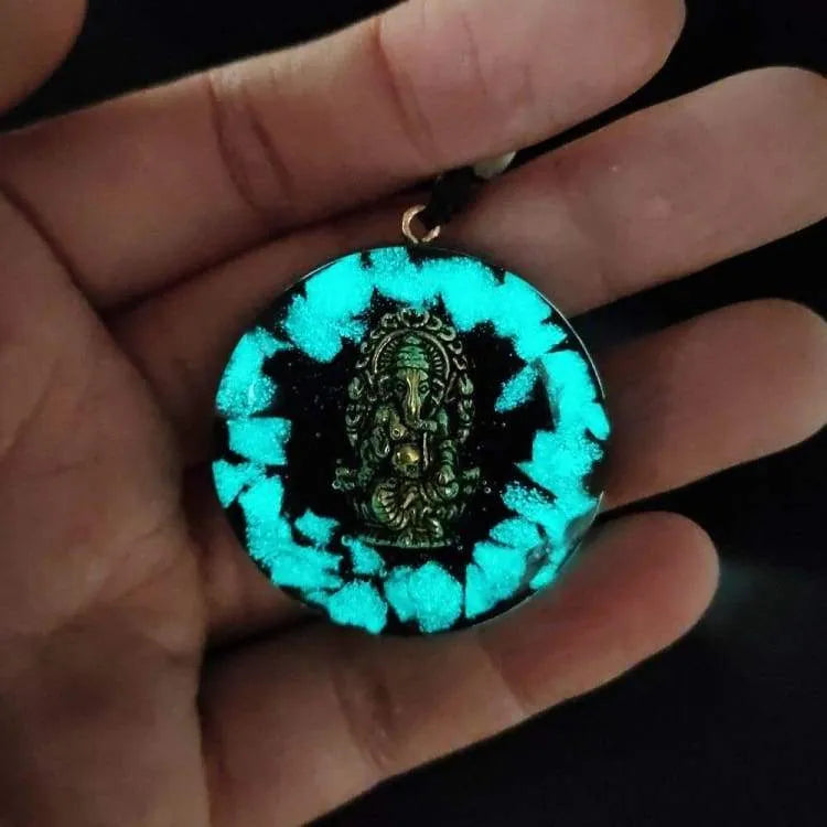 Orgonite pendentif Ganesh