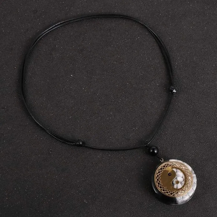 Orgonite pendentif yin et yang
