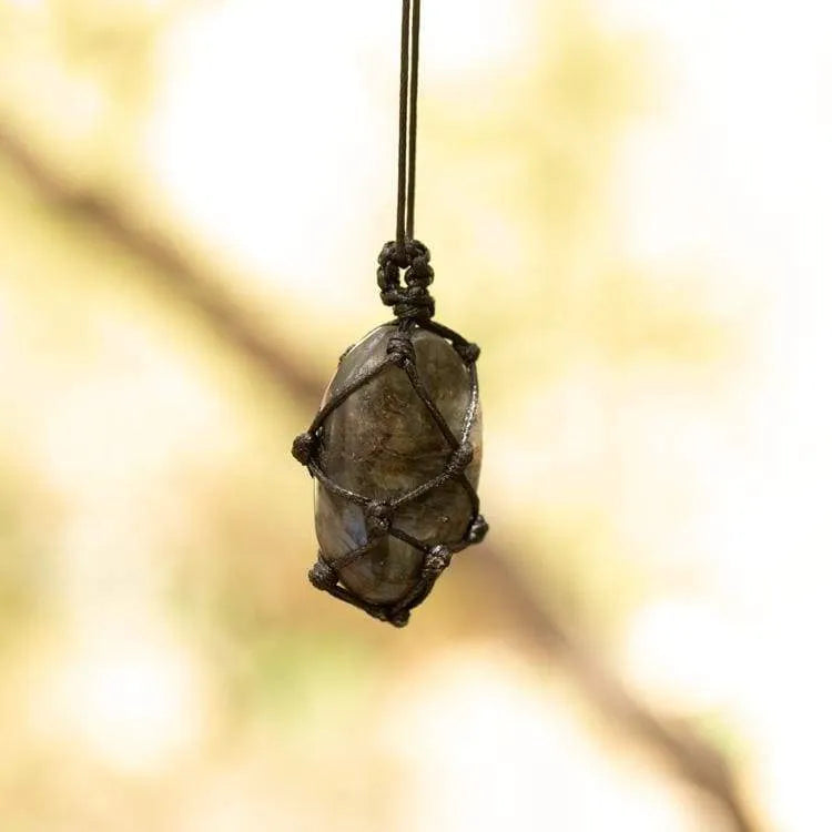 Collier labradorite fait main