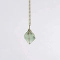 Collier fluorite verte alignement