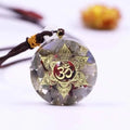 Collier labradorite aura protectrice