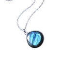 Collier labradorite goutte d'eau