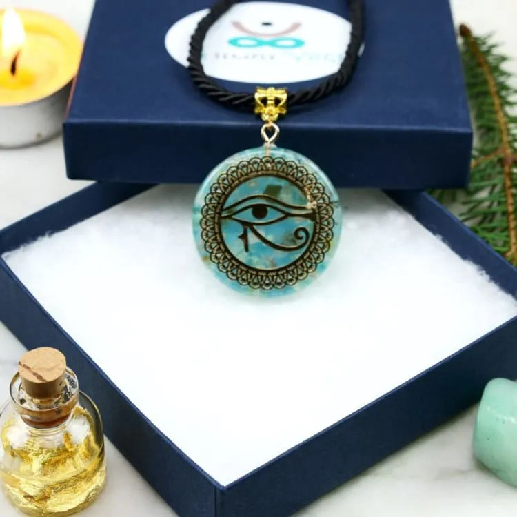 Orgonite pendentif amazonite