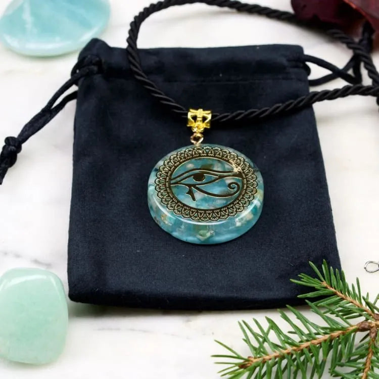 Orgonite pendentif amazonite