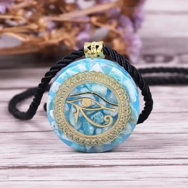 Orgonite pendentif amazonite