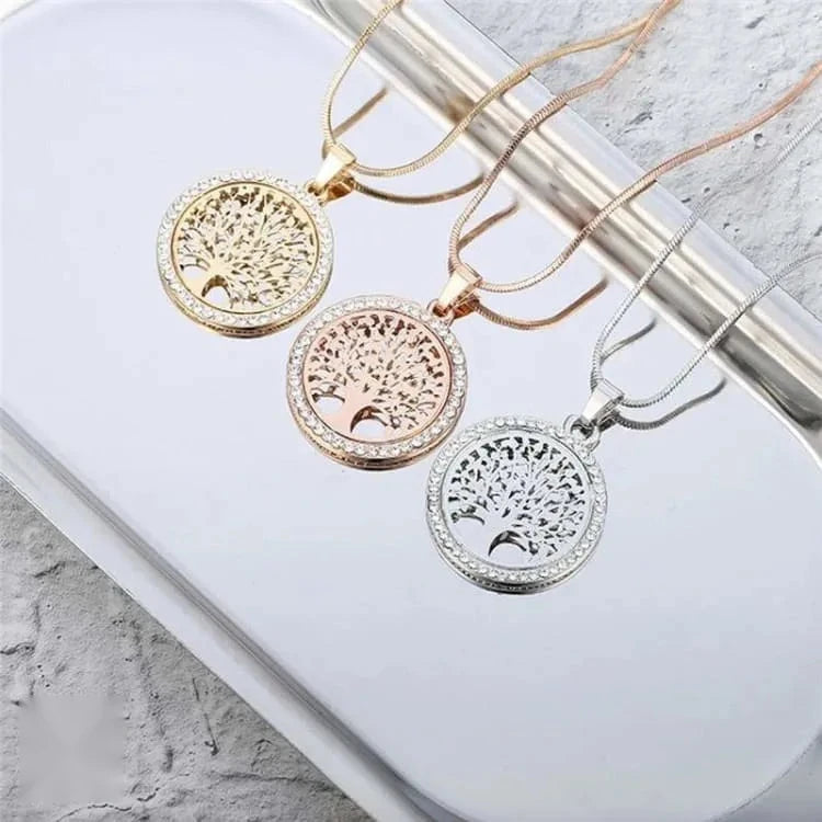 Collier arbre de vie doré ou argenté