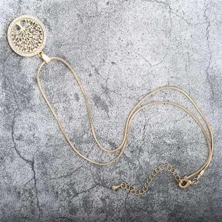 Collier arbre de vie doré ou argenté