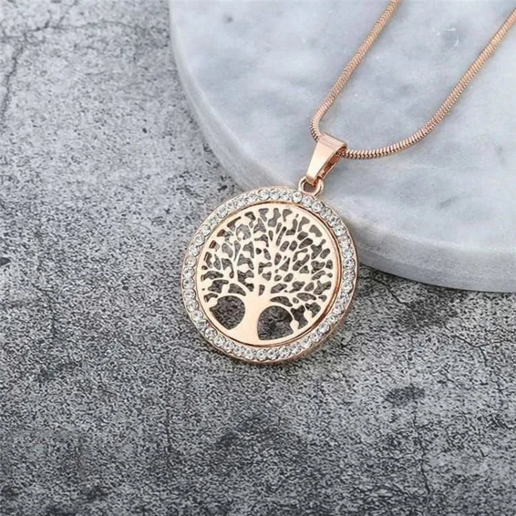 Collier arbre de vie doré ou argenté