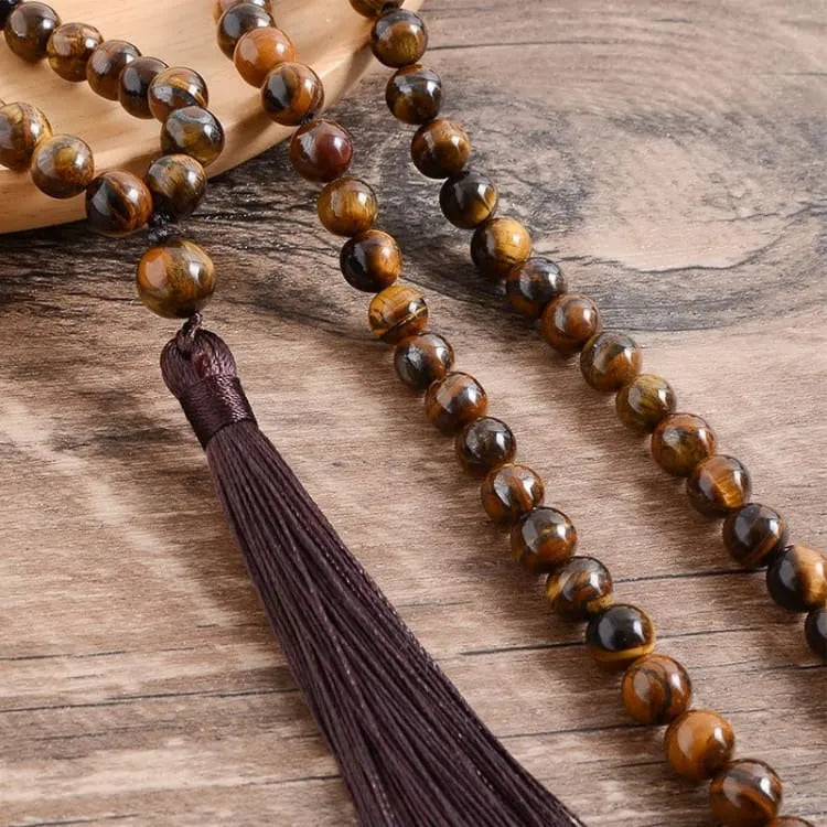 Bracelet oeil de tigre et onyx