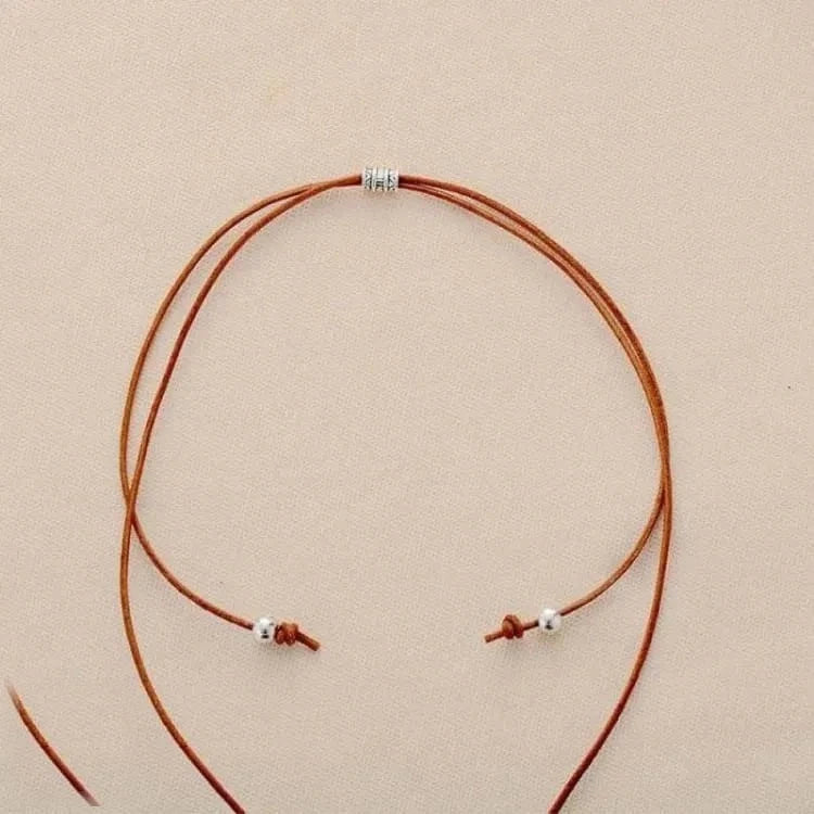 Collier labradorite protecteur