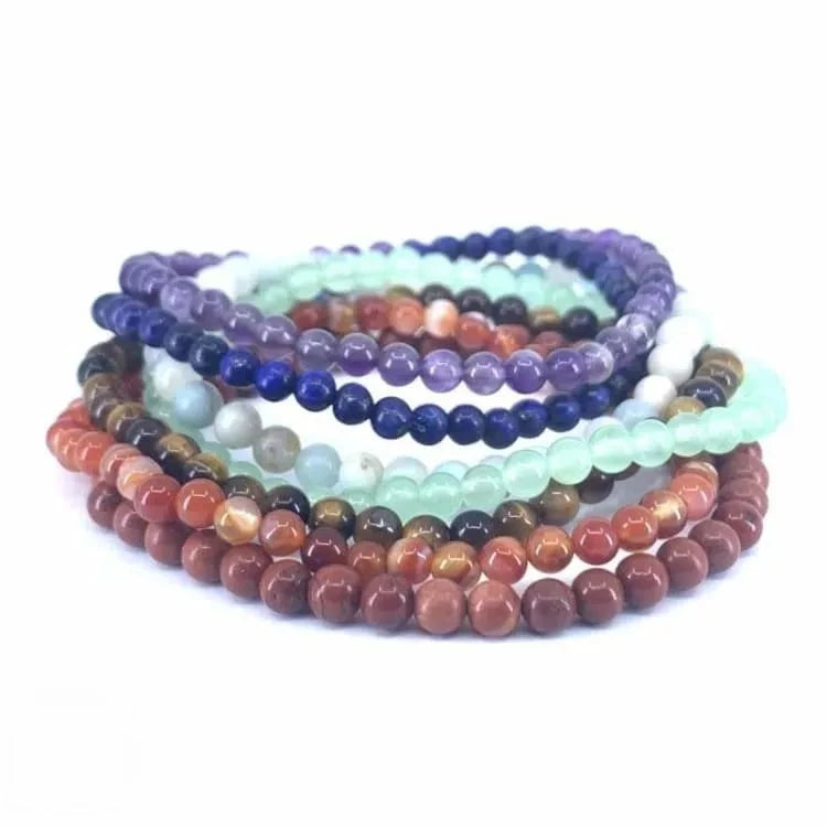 Bracelet 7 chakras, lot de 7