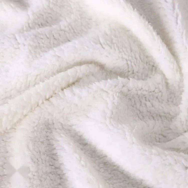 Plaid fleur de lotus moelleux