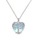 Collier arbre de vie zen à la pierre de lune