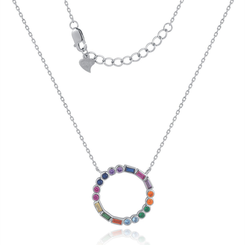 Collier 7 chakras en argent 925