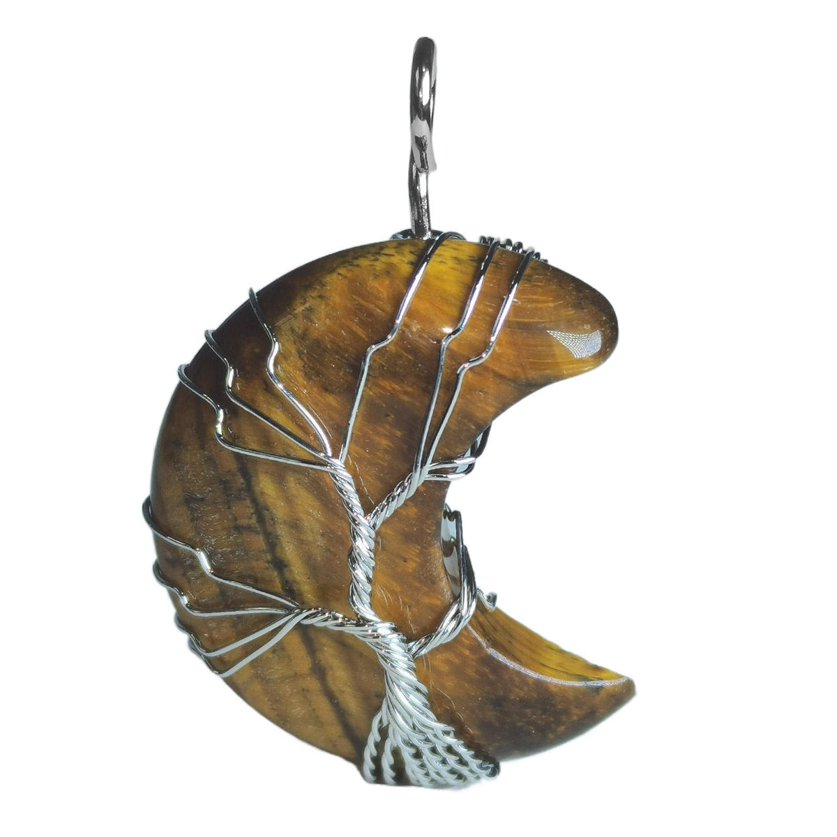 Collier arbre de vie en pierres naturelles