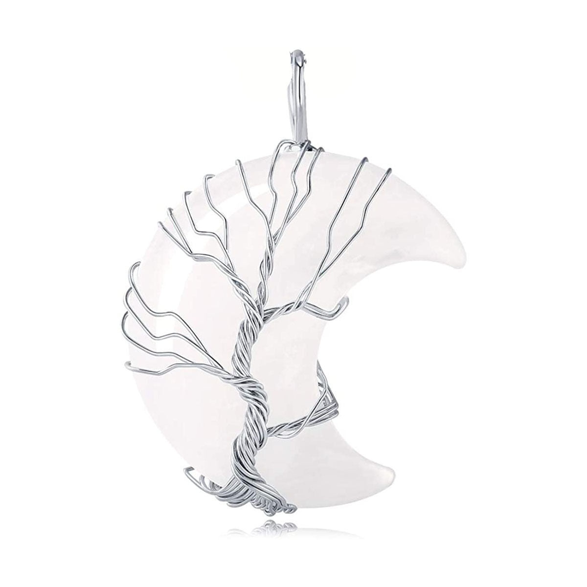 Collier arbre de vie en pierres naturelles