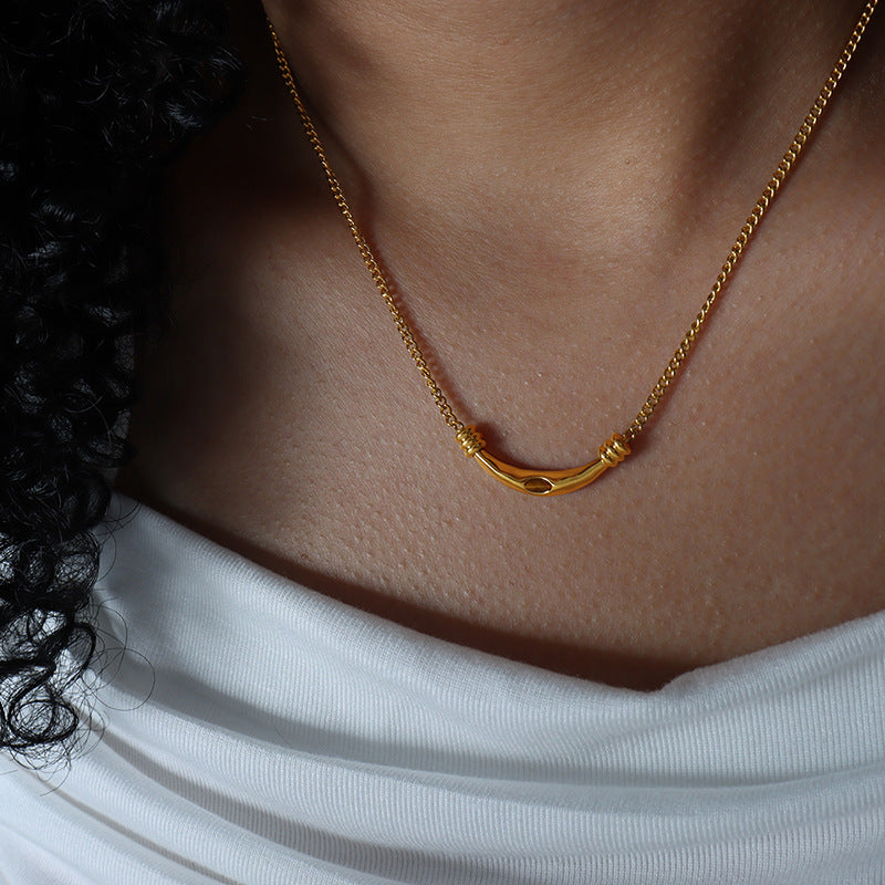 Collier oeil de tigre, agate et lapis-lazuli