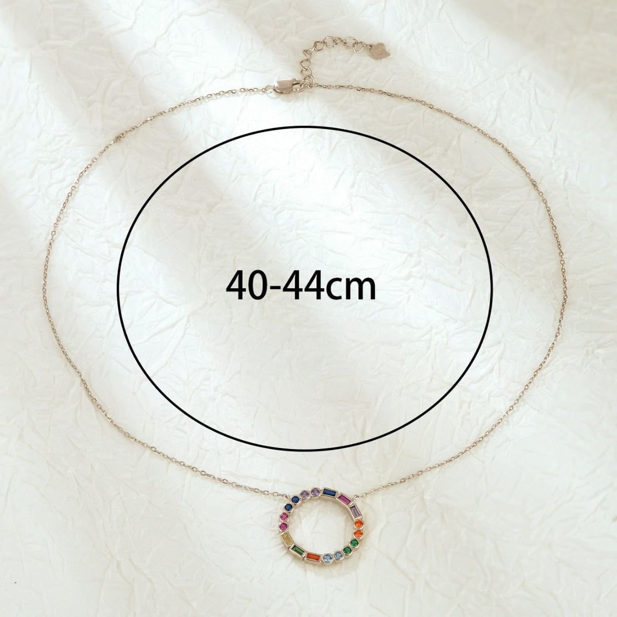 Collier 7 chakras en argent 925