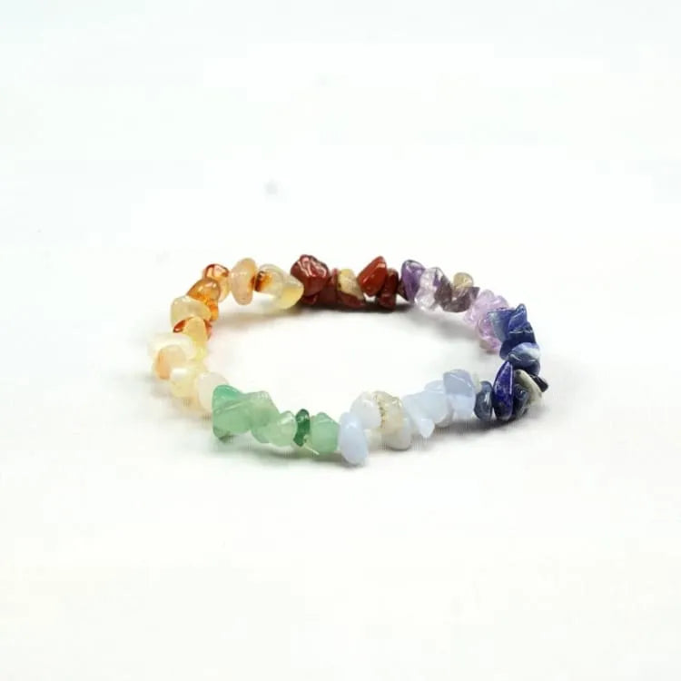 Bracelet 7 chakras baroque