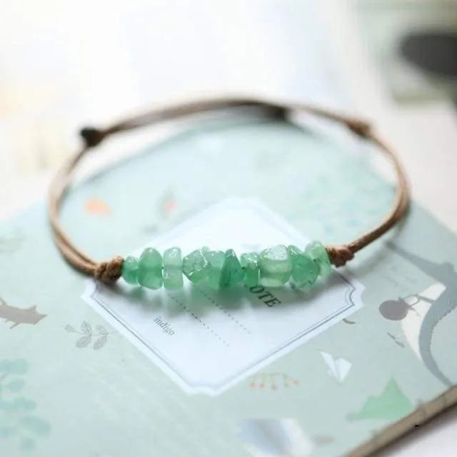 Bracelet fin multi-pierres au choix