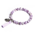 Bracelet améthyste main de Fatma