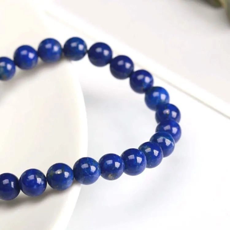 Bracelet lapis lazuli chakra de la gorge
