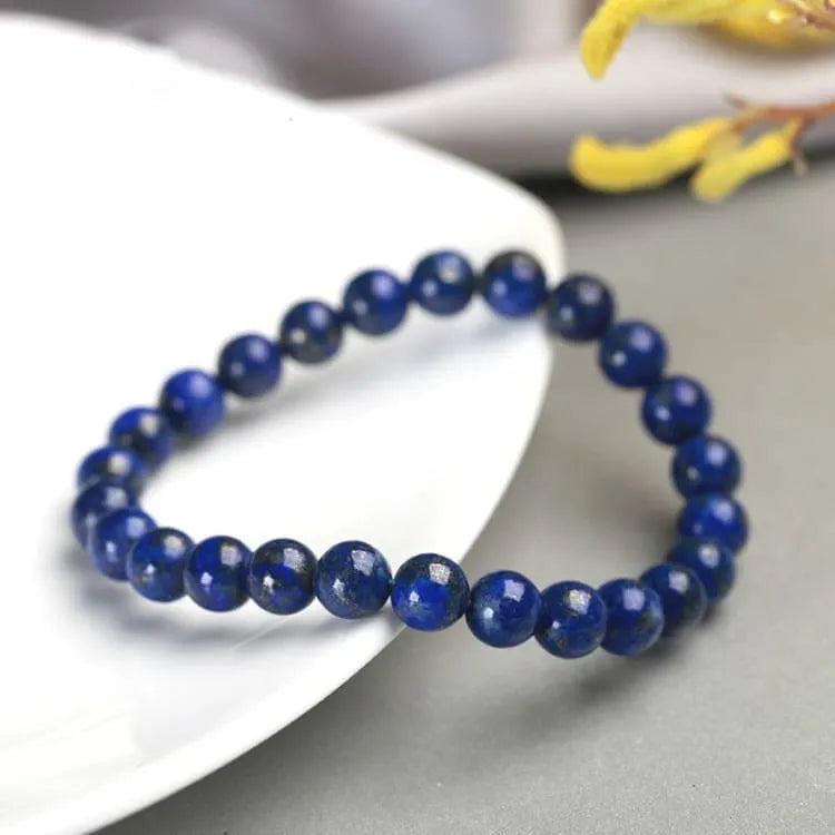 Bracelet lapis lazuli chakra de la gorge