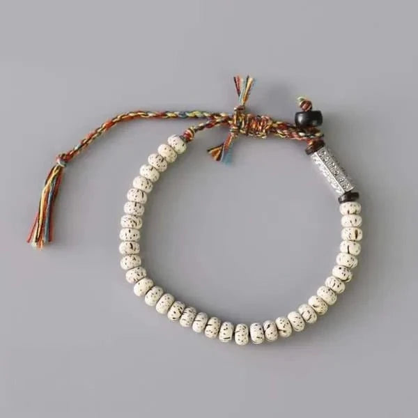 Bracelet tibétain perles de Bodhi et mantra
