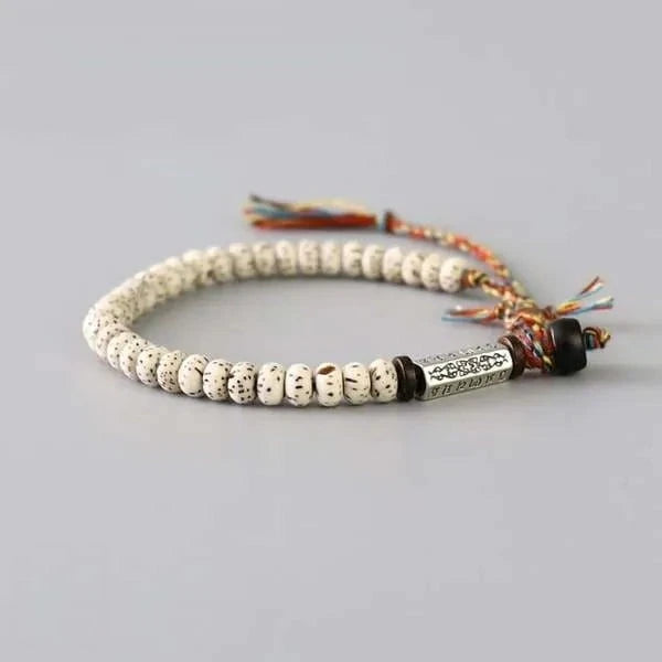 Bracelet tibétain perles de Bodhi et mantra