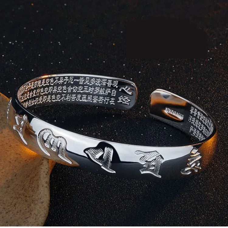 Bracelet tibétain aux lettres sanscrites