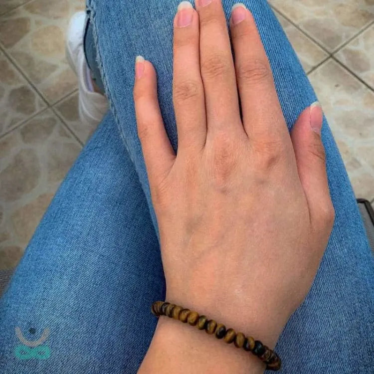Bracelet oeil de tigre ancrage