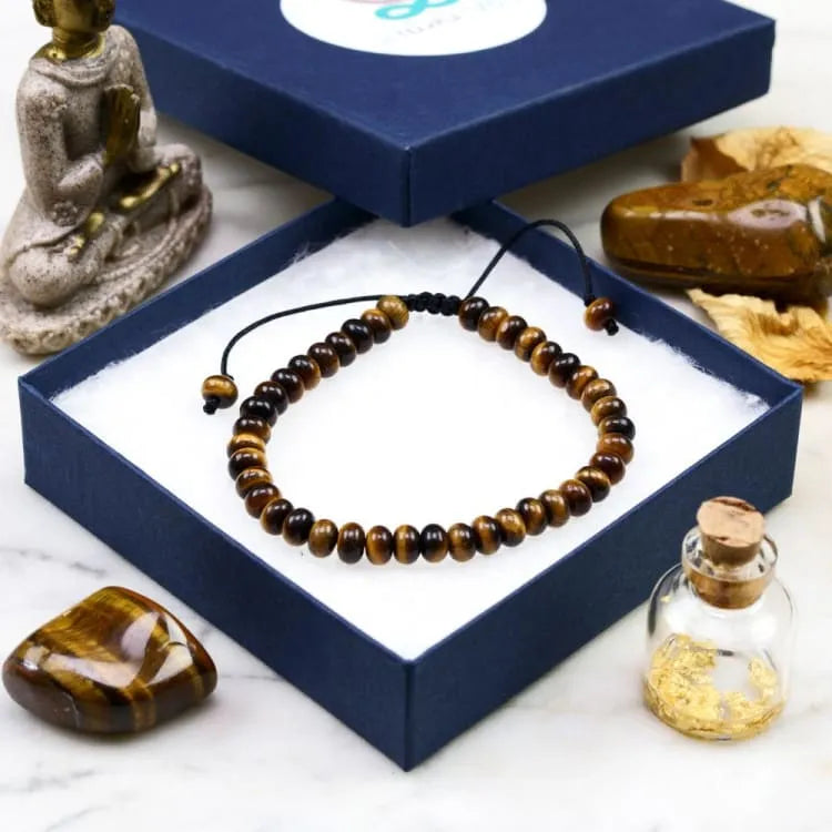 Bracelet oeil de tigre ancrage