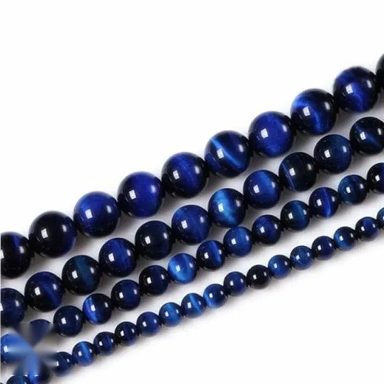 Bracelet oeil de tigre bleu