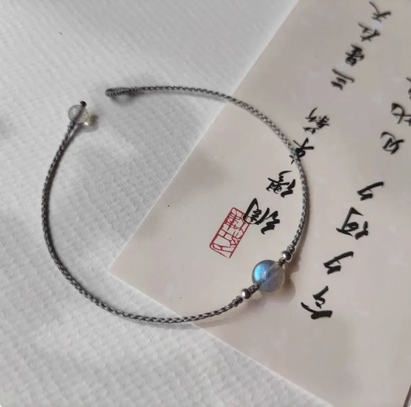 Bracelet pierre de lune fait main