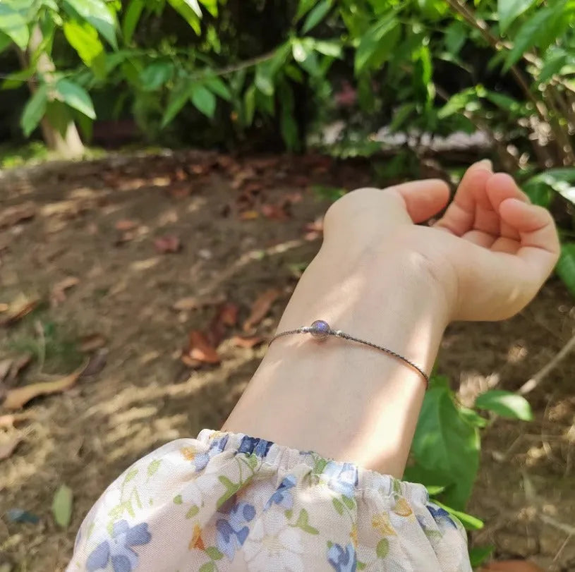 Bracelet pierre de lune fait main