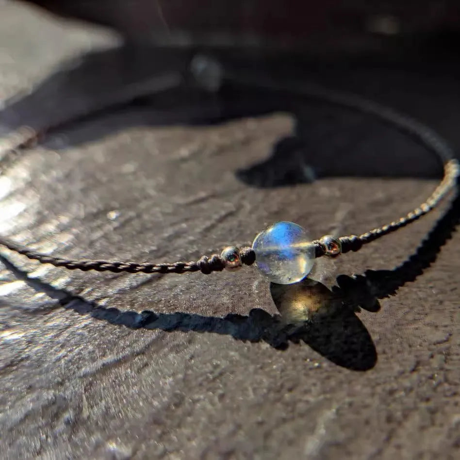 Bracelet pierre de lune fait main