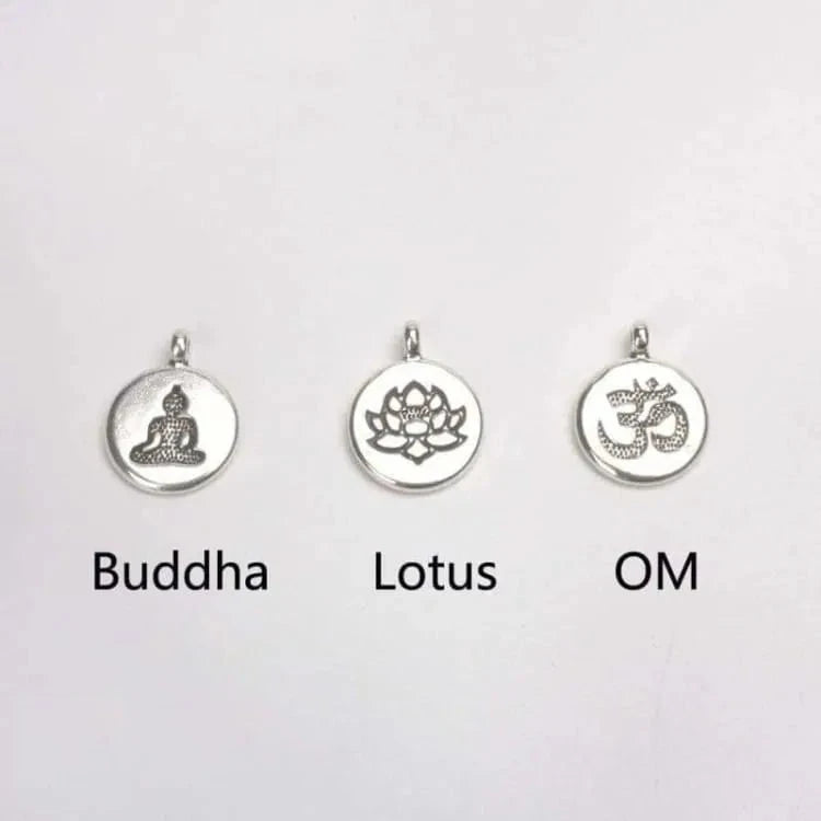 Mala tibétain en rodonite
