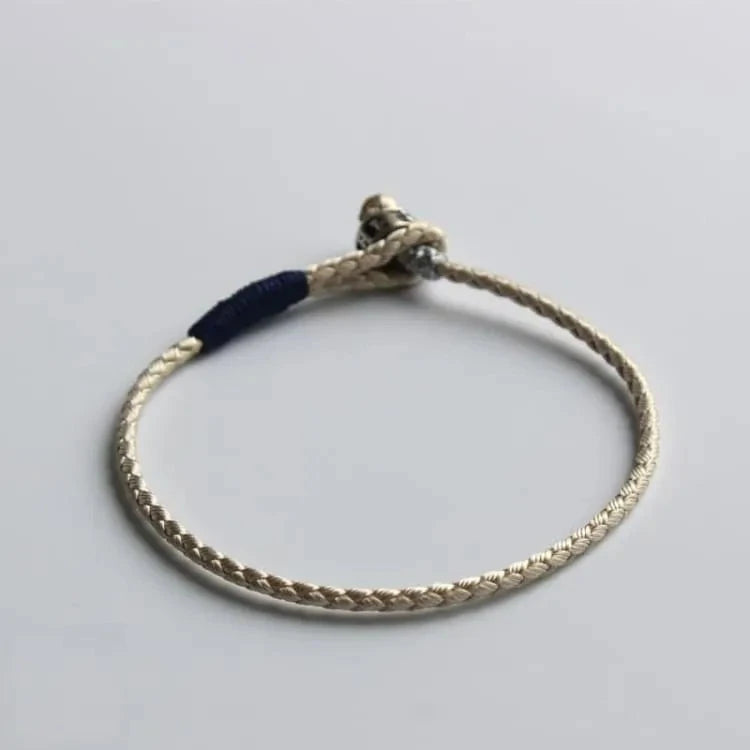 Bracelet tibétain kabbale tressé
