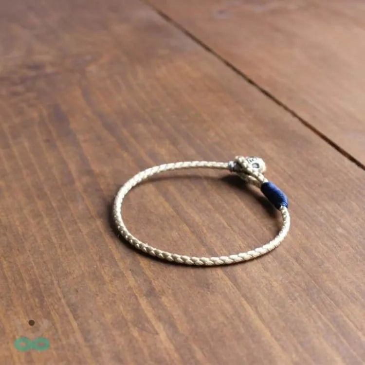 Bracelet tibétain kabbale tressé