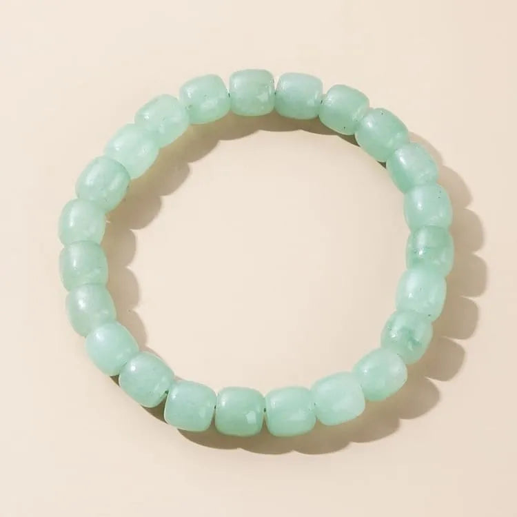 Bracelet aventurine à perles de 8 mm